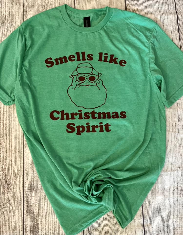SMELLS LIKE CHRISTMAS SPIRIT TEE