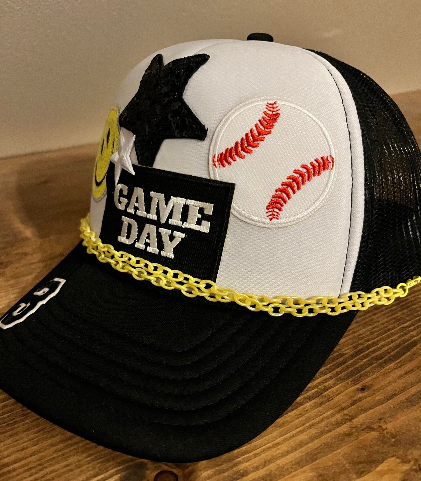 BASEBALL CUSTOM TRUCKER HAT