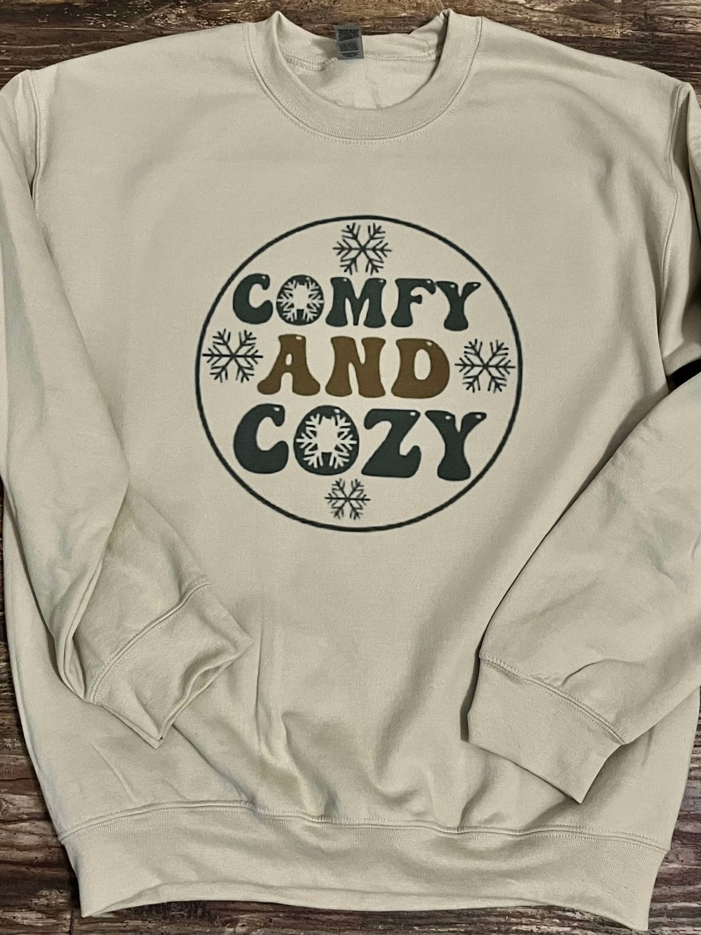 COMFY AND COZY CREWNECK SWEATSHIRT