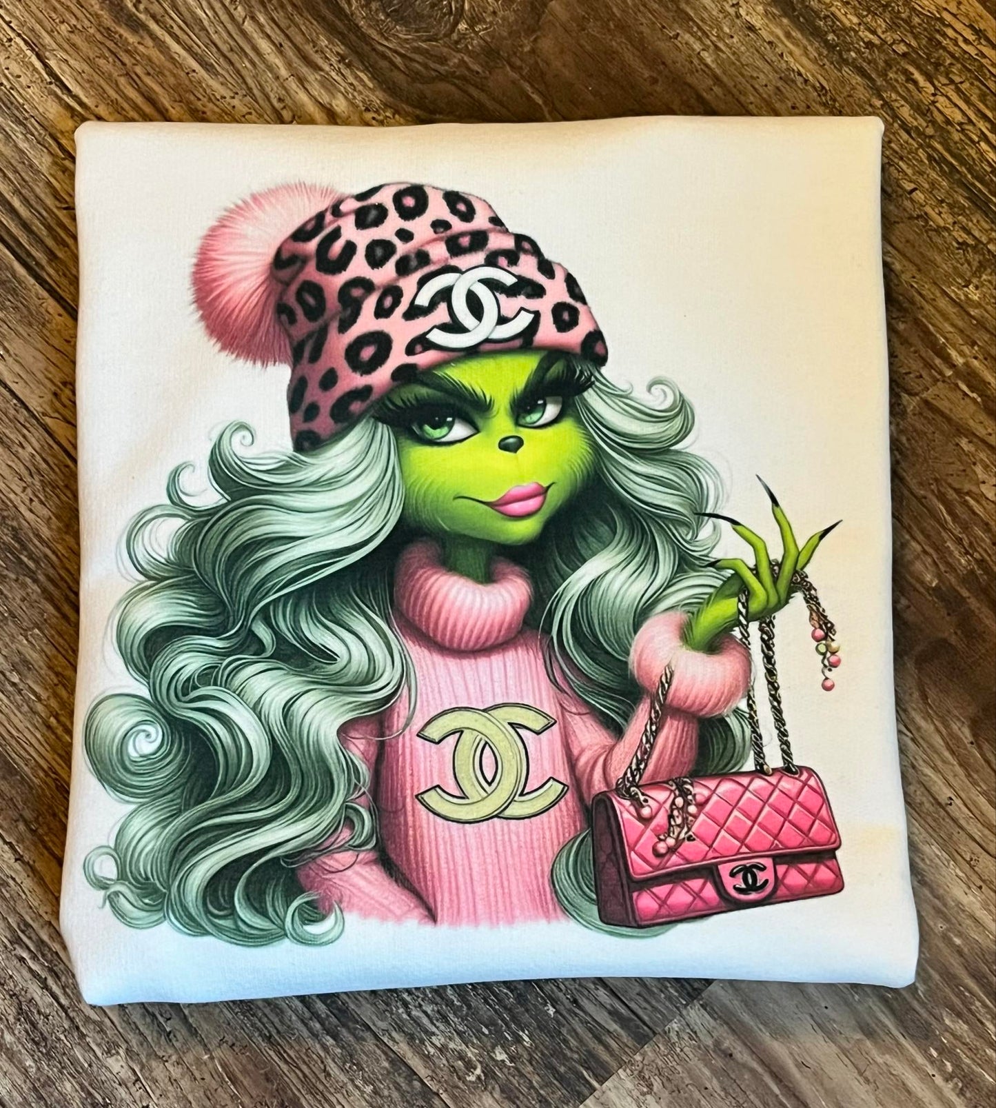 BOUGIE GRINCH CREWNECK SWEATSHIRT
