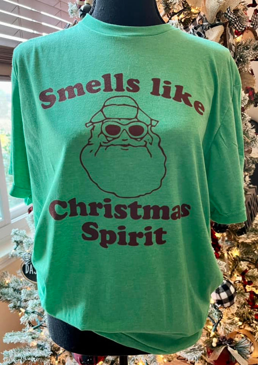 SMELLS LIKE CHRISTMAS SPIRIT TEE