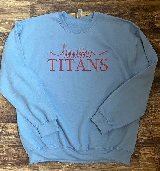 TENNESSEE TITANS CREWNECK SWEATSHIRT