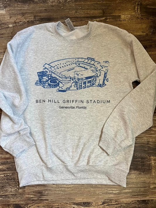 BENN HILL GRIFFIN STADIUM CREWNECK SWEATSHIRT