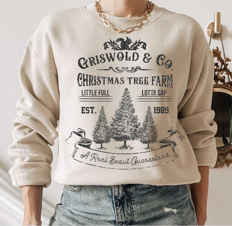 GRISWOLD AND CO CREWNECK SWEATSHIRT