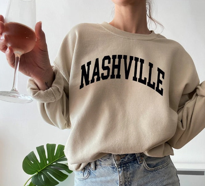 NASHVILLE CREWNECK SWEATSHIRT