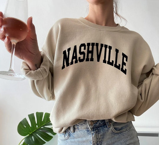 NASHVILLE CREWNECK SWEATSHIRT