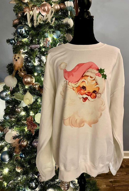 VINTAGE SANTA CREWNECK SWEATSHIRT