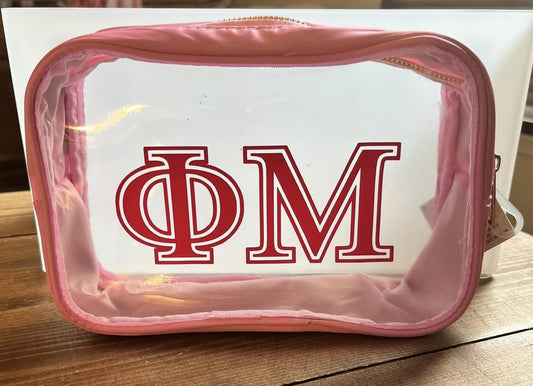 PHI MU COSMETIC POUCH