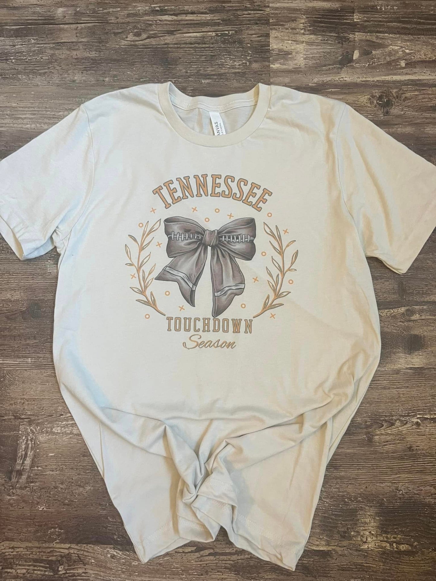 TENNESSEE TOUCHDOWN SEASON COQUETTE TEE