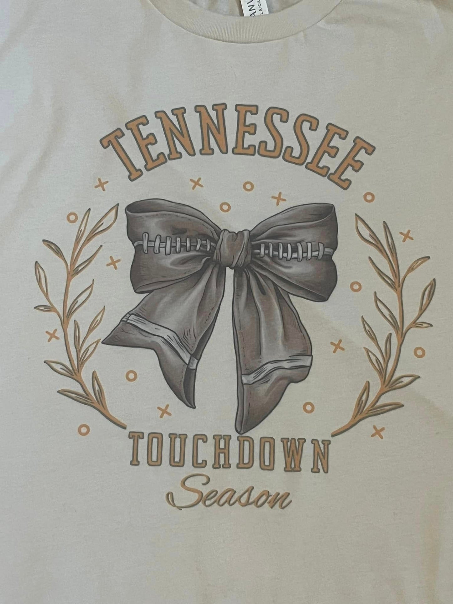 TENNESSEE TOUCHDOWN SEASON COQUETTE TEE