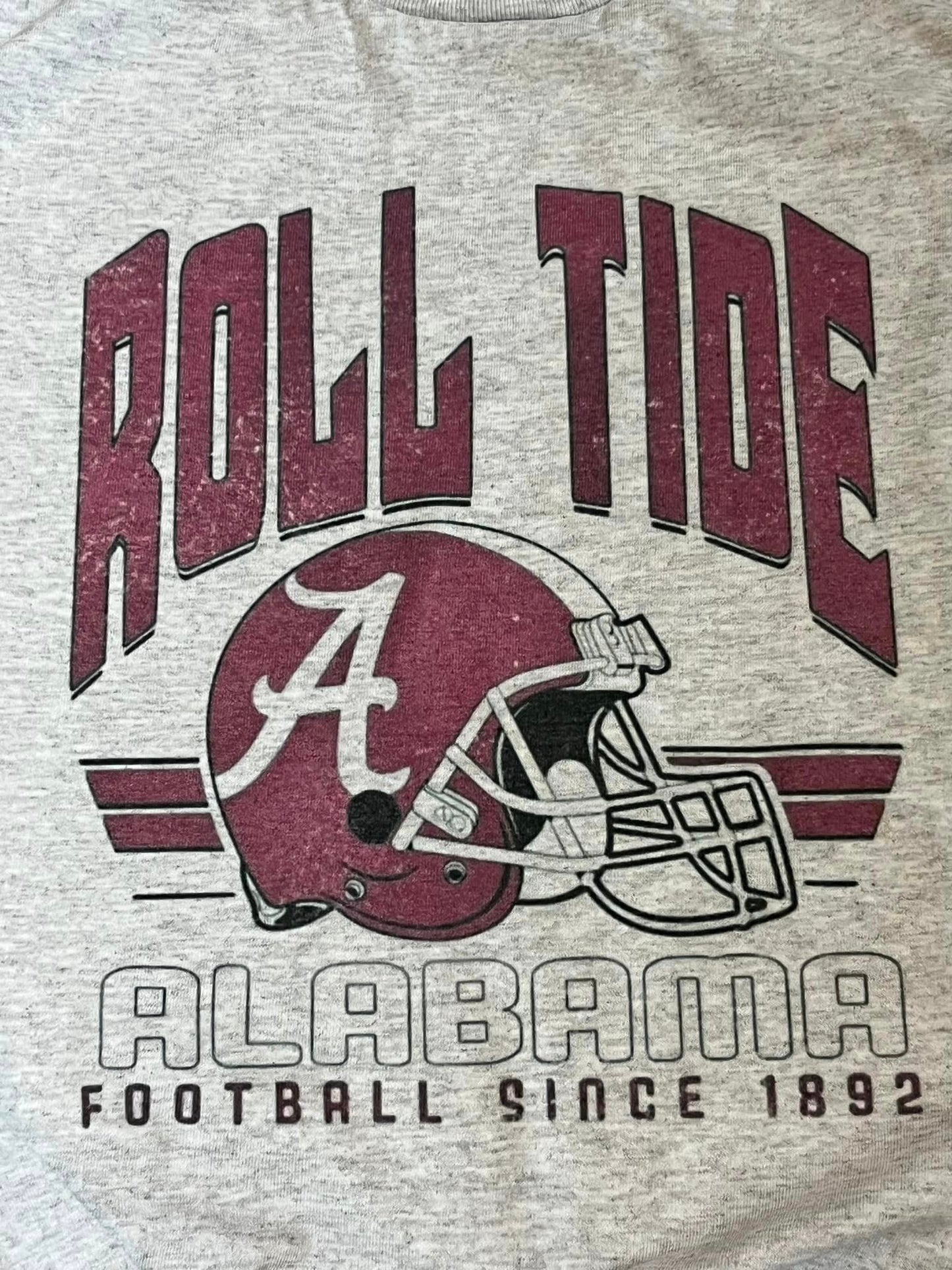 VINTAGE ROLL TIDE ALABAMA FOOTBALL TEE