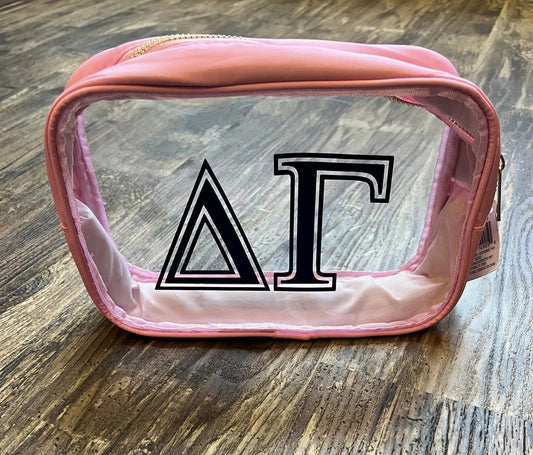 DELTA GAMMA COSMETIC POUCH