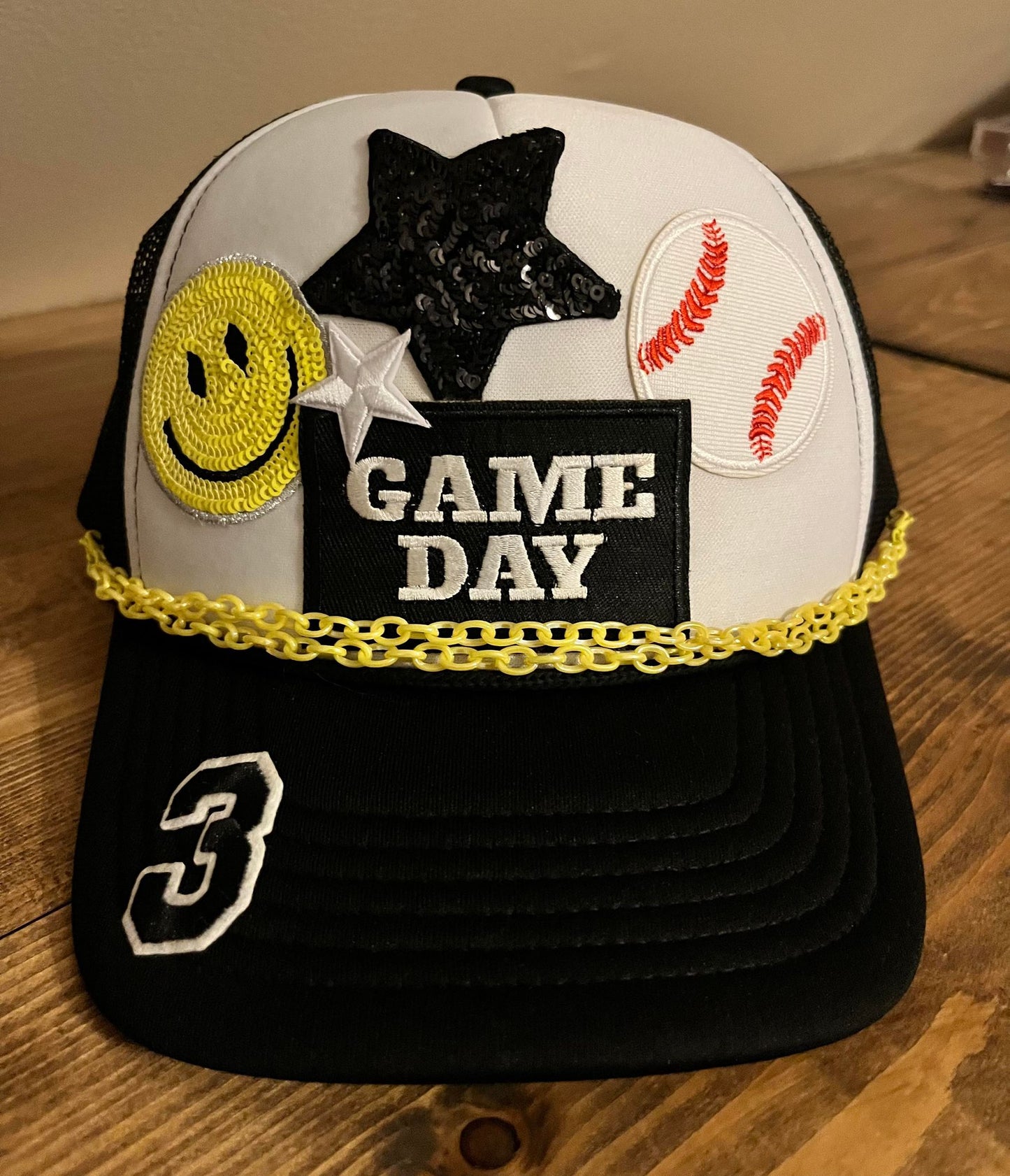 BASEBALL CUSTOM TRUCKER HAT