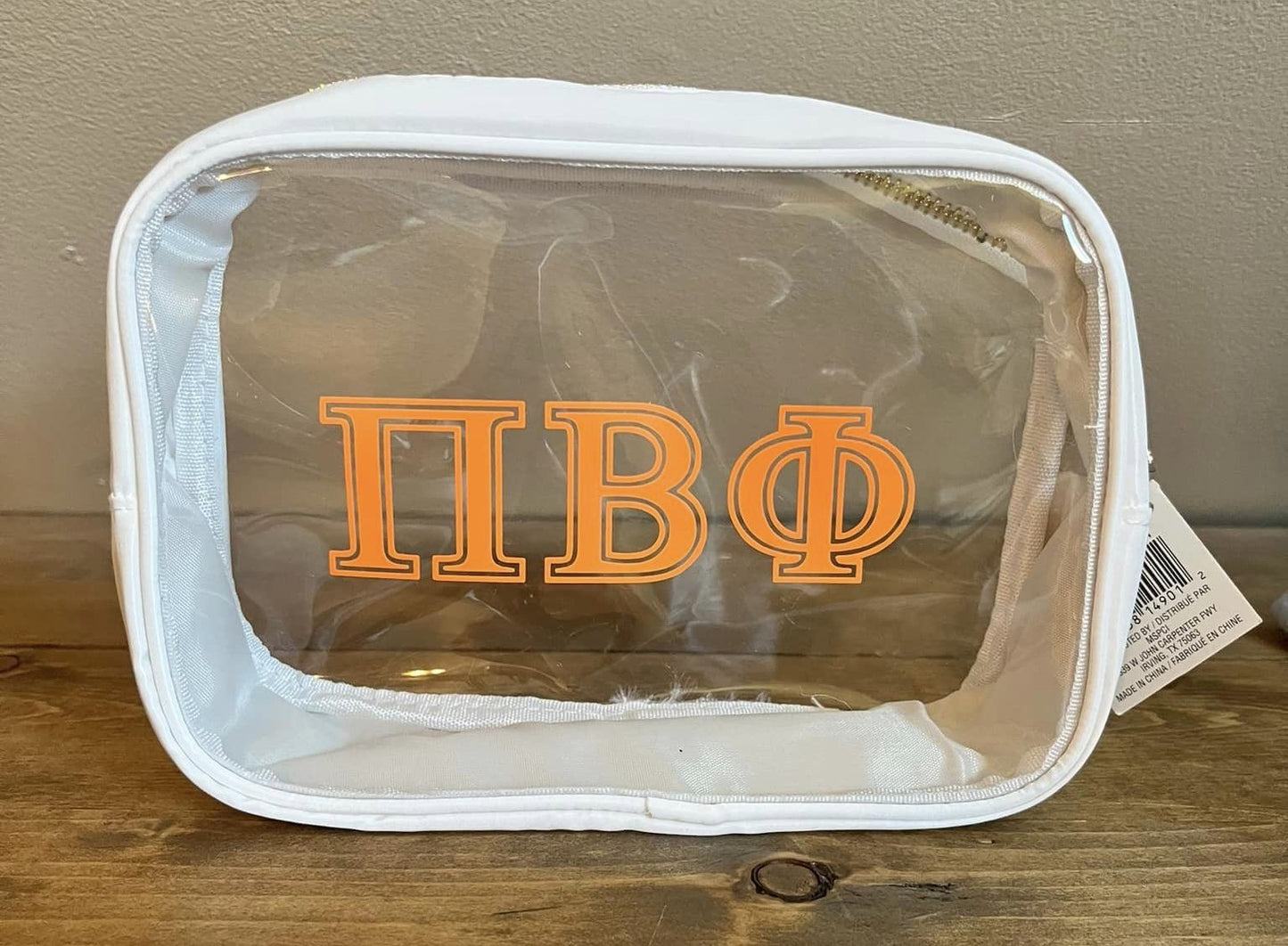 PI BETA PHI COSMETIC BAG