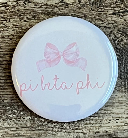 PI BETA PHI PINK SORORITY PIN