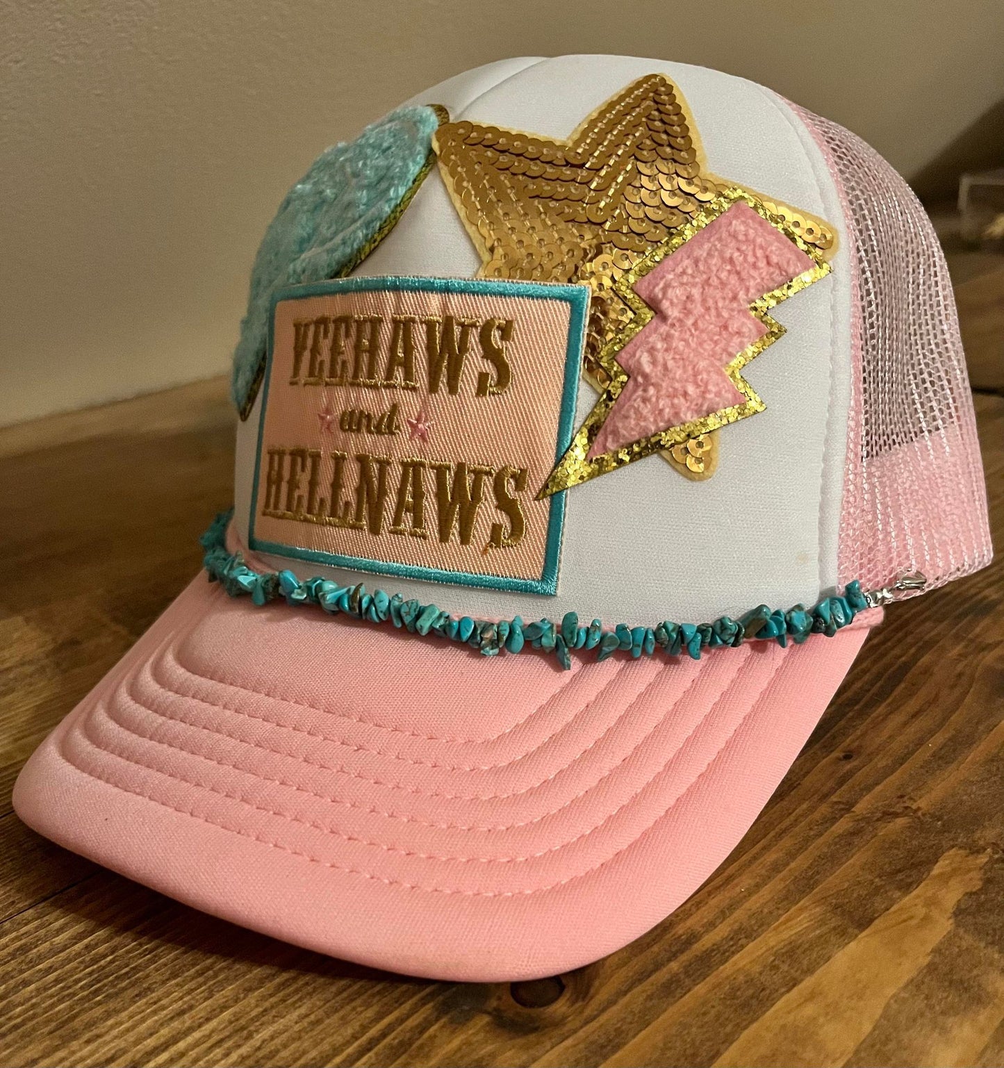 YEEHAWS & HELLNAWS TRUCKER HAT
