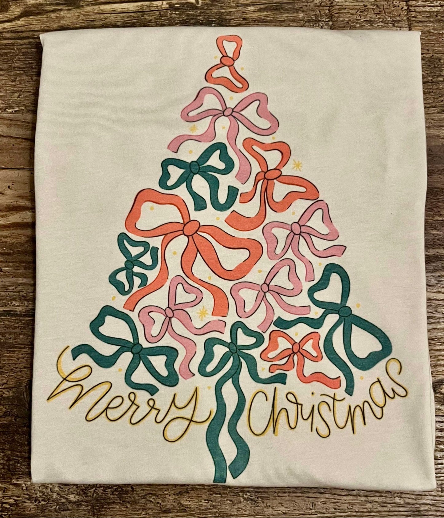 COQUETTE MERRY CHRITSMAS TREE TEE