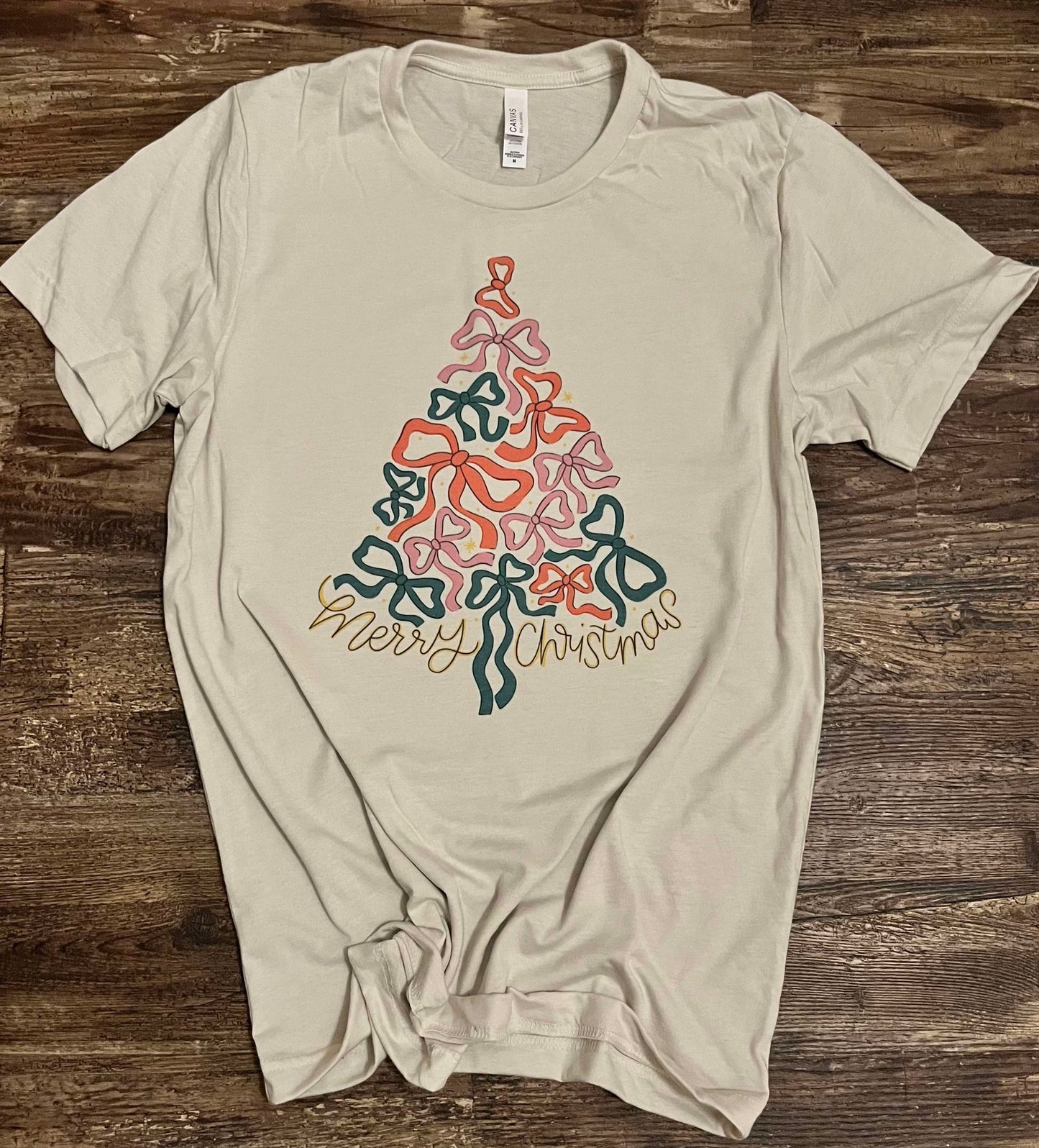 COQUETTE MERRY CHRITSMAS TREE TEE