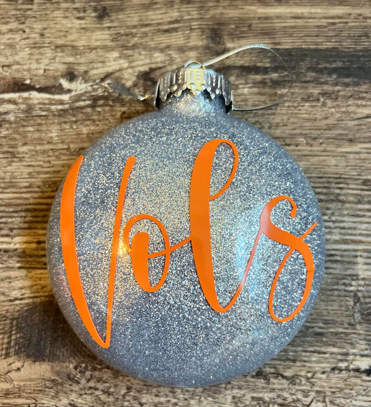 VOLS GLITTER ORNAMENT