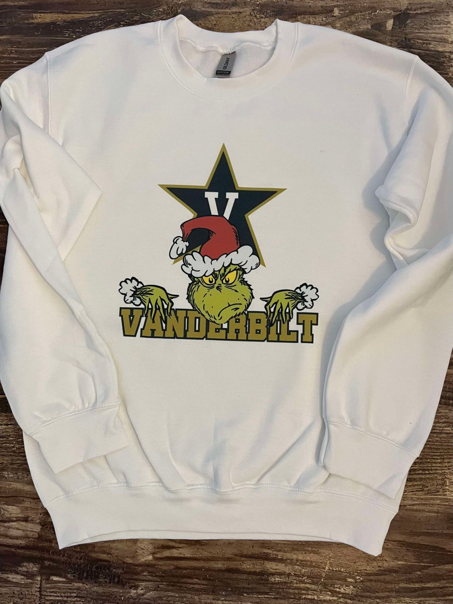 VANDERBILT GRINCH CREWNECK SWEATSHIRT