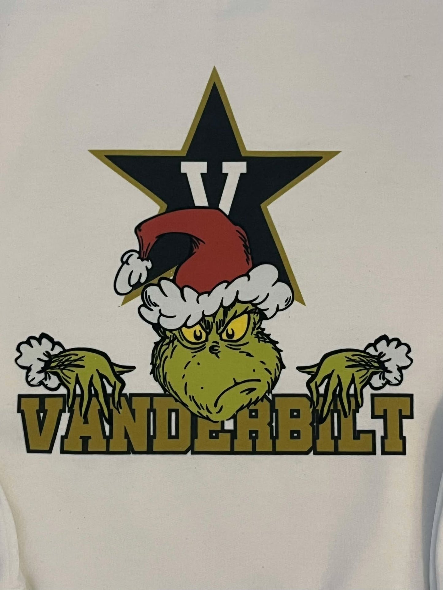 VANDERBILT GRINCH CREWNECK SWEATSHIRT