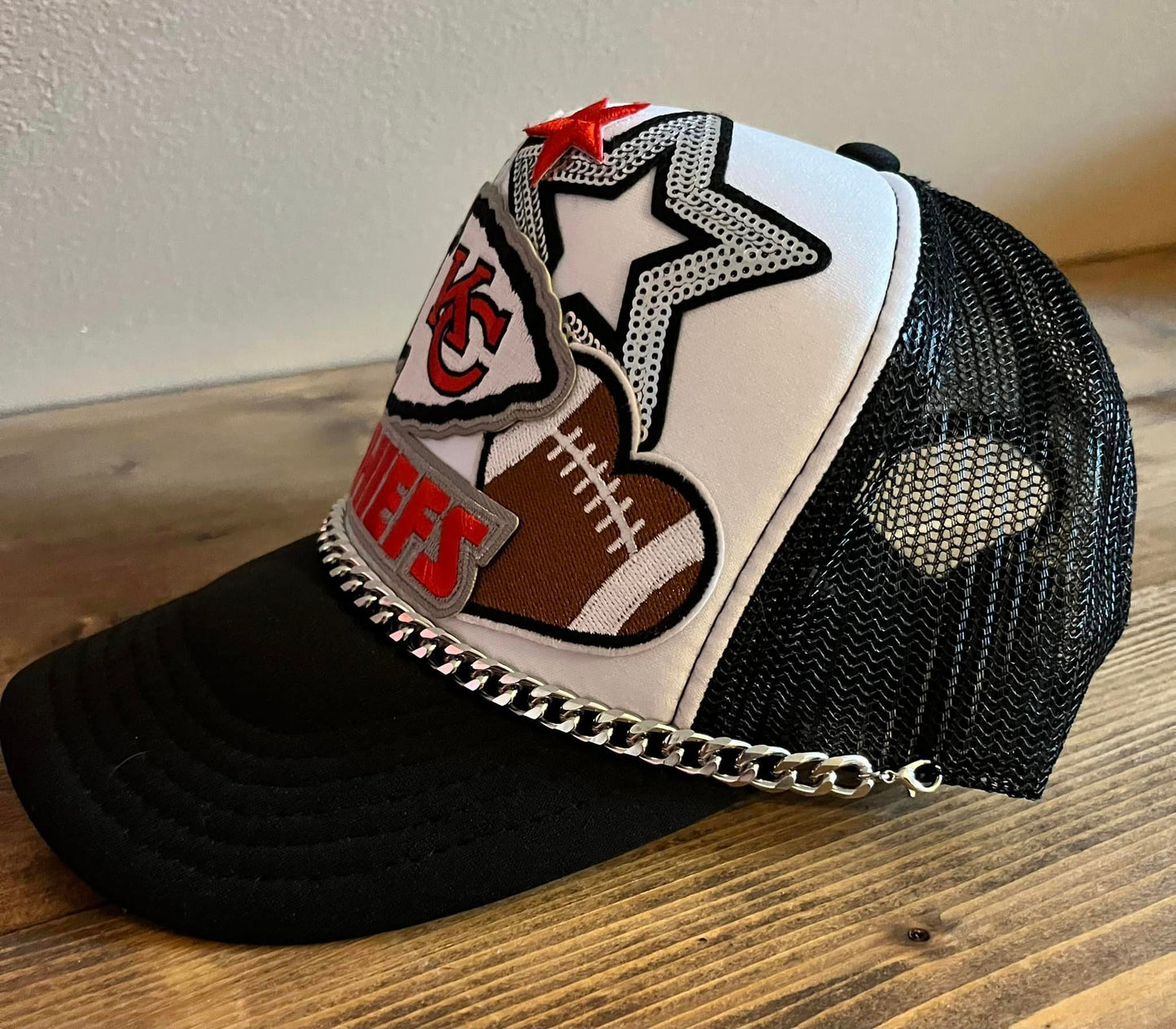 KC CHIEFS TRUCKER HAT