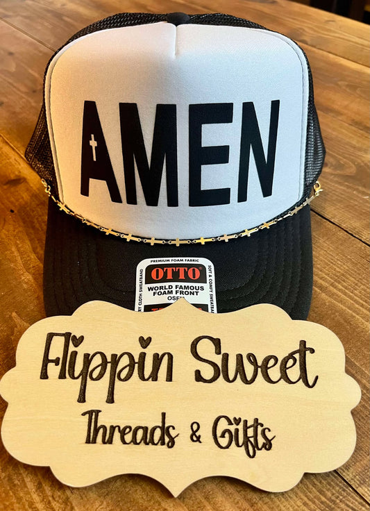AMEN TRUCKER HAT