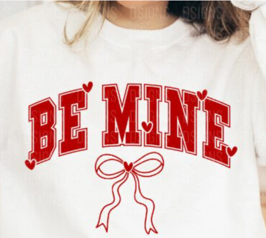 BE MINE CREWNECK SWEATSHIRT